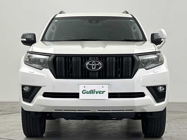 トヨタ ランドクルーザー プラド TX Lパッケージ マットブラED 千葉県 2023(令5)年 1.1万km ホワイトパールクリスタルシャイン 純正９型ナビ　バックカメラ　アダプティブクルーズコントロール　パワーシート　シートヒーター　エアシート　本革シート　ビルトインＥＴＣ　ドライブレコーダー　オートマチックハイビーム　ＬＥＤライト　禁煙車