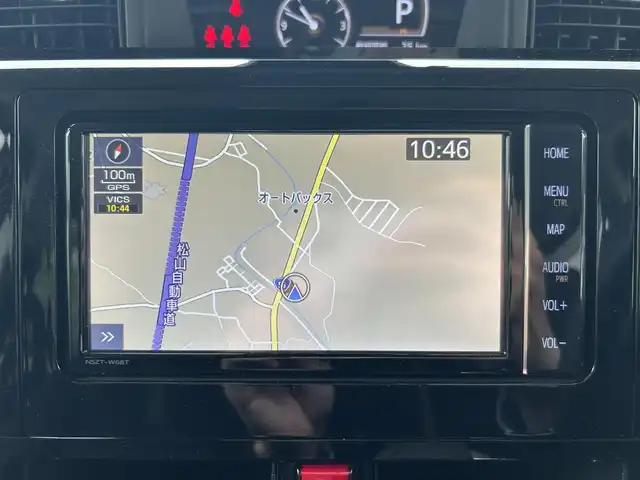 トヨタ ルーミー カスタムG 愛媛県 2021(令3)年 2.2万km ブラックマイカメタリック/ブリリアントカッパークリスタルマイカ 2トーン 純正ナビ/・Bluetooth/・CD/DVD/フルセグTV/全方位カメラ/両側パワースライドドア/ETC/衝突軽減ブレーキ/レーダークルーズコントロール/前後クリアランスソナー/オートライト/オートマチックハイビーム/ＬＥＤヘッドライト/プッシュスタート/スマートキー/スペアキー/純正14インチAW/純正フロアマット