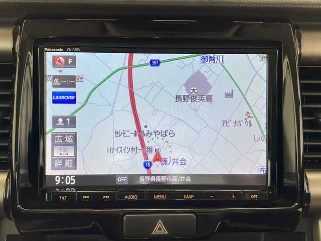 スズキ ハスラー Jスタイル Ⅲ ターボ 長野県 2018(平30)年 3.7万km フェニックスレッドパール/スチールシルバー2トーン 4WD/純正SDナビ&フルセグTV&CD&DVD&USB&BT/クルーズコントロール/車線逸脱警報/衝突軽減ブレーキ/ダウンヒルアシストコントロール/ヒルディセントコントロール/ハーフレザーシート/助手席シートヒーター/ステアリングスイッチ/パドルシフト/ビルトインETC/HIDヘッドライト/オートライト/フロントフォグランプ/電動格納ミラー/ウィンカーミラー/ドアミラーヒーター/純正15インチAW装着/純正フロアマット/純正ドアバイザー/プッシュスタート/スマートキー/スペアキー1本/ナビ取扱説明書