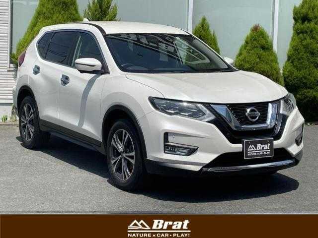 日産 エクストレイル 20X 岩手県 2017(平29)年 4.6万km ブリリアントホワイトパール 純正ＳＤナビ/ＣＤ／ＤＶＤ／ＢＴ／フルセグ/全方位カメラ/前後ソナー/パワーバックドア/アイドリングストップ/エマージェンシーブレーキ/レーンキープ/プロパイロット/デジタルインナーミラー/ＥＴＣ/オートブレーキホールド