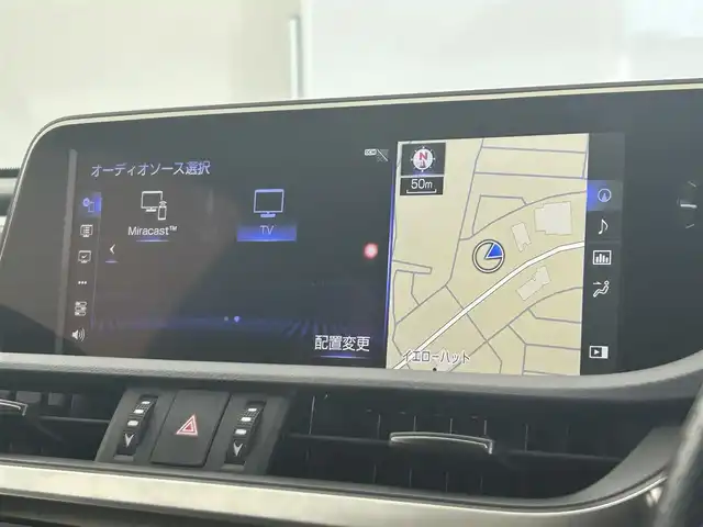 レクサス ＥＳ 300h Fスポーツ 茨城県 2019(平31)年 3万km ホワイトノーヴァガラスフレーク 純正12.3型ナビ/フルセグ/AM/FM/CD/Bluetooth/マークレビンソン(サウンド)/サンルーフ/バックカメラ/Lexus Safety System ＋/・プリクラッシュセーフティー/・レーントレーシングアシスト/・オートマチックハイビーム/・レーダークルーズコントロール/・ロードサインアシスト/D+N席　/・シートヒーター/・ベンチレーション/・パワーシート/ドラレコ/前後コーナーセンサー/　　　　　　　