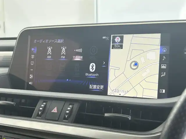 レクサス ＥＳ 300h Fスポーツ 茨城県 2019(平31)年 3万km ホワイトノーヴァガラスフレーク 純正12.3型ナビ/フルセグ/AM/FM/CD/Bluetooth/マークレビンソン(サウンド)/サンルーフ/バックカメラ/Lexus Safety System ＋/・プリクラッシュセーフティー/・レーントレーシングアシスト/・オートマチックハイビーム/・レーダークルーズコントロール/・ロードサインアシスト/D+N席　/・シートヒーター/・ベンチレーション/・パワーシート/ドラレコ/前後コーナーセンサー/　　　　　　　