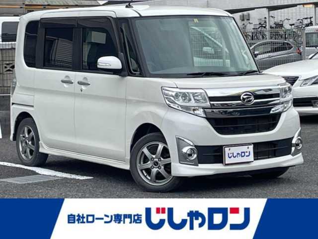 ダイハツ タント カスタム X 埼玉県 2015(平27)年 9.2万km パールホワイトⅢ (株)IDOMが運営する【じしゃロン川越店】の自社ローン専用車両になります。こちらは現金またはオートローンご利用時の価格です。自社ローンご希望の方は別途その旨お申付け下さい/純正９インチナビ　NSZN-W65DB/フルセグ/CD/DVD/Bluetooth/AM/FM/片側パワースライドドア/HIDヘッドライト/フォグ/社外１５インチアルミホイール/純正１５インチアルミホイール車載有り/ウインカーミラー/リアロールシェード/ETC/ドアバイザー/保証書