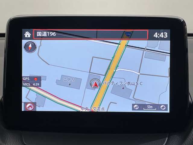 マツダ デミオ 15S 愛媛県 2018(平30)年 2万km ソウルレッドクリスタルM 純正SDナビ/フルセグテレビ/Bluetooth/USB/バックカメラ/衝突被害軽減ブレーキ/レーンキープアシスト/ブラインドスポットモニター/LEDヘッドライト/オートライト/シートヒーター/保証書/スマートキー