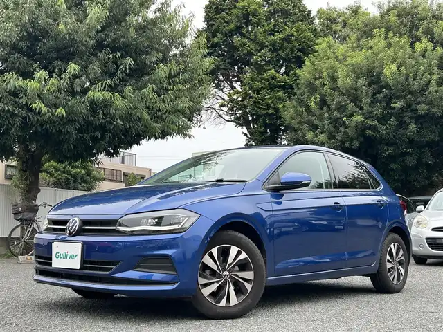 フォルクスワーゲン ポロ TSIコンフォートライン 東京都 2021(令3)年 1.8万km リーフブルーメタリック ワンオーナー/R4/R5/R6年分ディーラー整備記録簿あり/8インチタッチスクリーン/SSDナビ／Bluetoothオーディオ／バックカメラ/セーフティパッケージ/・アダプティブクルーズ/・レーンキープアシスト/・ブラインドスポット/・パークディスタンスコントロール/LEDヘッドランプ/ETC2.0/ドライブレコーダー/純正フロアマット/純正15インチアルミホイール/スマートエントリー／スタートシステム