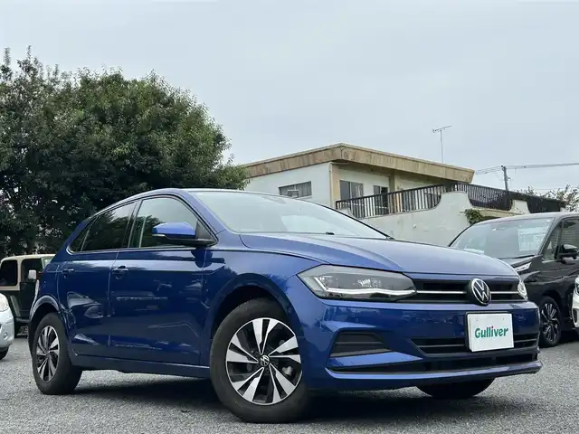 フォルクスワーゲン ポロ TSIコンフォートライン 東京都 2021(令3)年 1.8万km リーフブルーメタリック ワンオーナー/R4/R5/R6年分ディーラー整備記録簿あり/8インチタッチスクリーン/SSDナビ／Bluetoothオーディオ／バックカメラ/セーフティパッケージ/・アダプティブクルーズ/・レーンキープアシスト/・ブラインドスポット/・パークディスタンスコントロール/LEDヘッドランプ/ETC2.0/ドライブレコーダー/純正フロアマット/純正15インチアルミホイール/スマートエントリー／スタートシステム