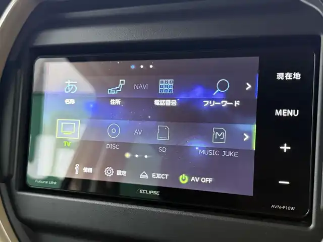 スズキ ハスラー HYBRID G 千葉県 2025(令7)年 0.1千km ソフトベージュメタリック 社外イクリプスSDナビ（AVN-P10W）/フルセグ/前席シートヒーター/LEDライト/レーダークルーズコントロール/デュアルカメラブレーキ/オートハイビーム/横滑り防止/アイドリングストップ/スマートキー