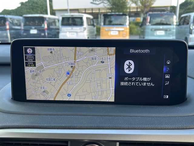 レクサス ＲＸ 300 Fスポーツ 福岡県 2019(令1)年 2.9万km ホワイトノーヴァガラスフレーク 純正12.3インチナビ/（AM/FM/CD/DVD/SD/USB/BT/AUX/フルセグ）/レーダークルーズコントロール/前後コーナーセンサー/レーンキープアシスト/衝突軽減ブレーキ/ロードサインアシスト/ヘッドアップディスプレイ/レーントレーシングアシスト/ブラインドスポットモニター/ETC2.0/バック+サイドカメラ/電動リアゲート/前後ドライブレコーダー/オートライト/オートハイビーム/LEDヘッドライト/フォグランプ/電動パーキングブレーキ/オートホールド/置くだけ充電/社外レーダー/ヒートステアリング/レザーシート/D+N席パワーシート/D+N席シートヒーター/エアシート/D席メモリーシート/純正22インチアルミホイール/パドルシフト/エアロ（F/S/R）/純正フロアマット/100V電源/後席サンシェード/カードキー付き/保証書・記録簿