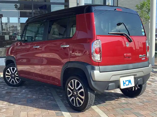 スズキ ハスラー Jスタイル Ⅱ 三重県 2017(平29)年 2.4万km フェニックスレッドパール/ブルーイッシュブラックパール 衝突軽減ブレーキ/ストラーダナビ/TV/Bluetooth/ディスチャージヘッドライト/LEDフォグライト/スマートキー/プッシュスタート/ハーフレザーシート/シートヒーター/純正15インチアルミ