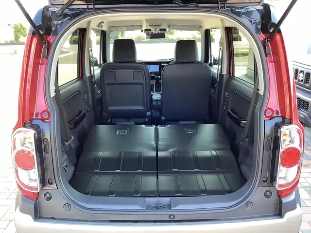 スズキ ハスラー Jスタイル Ⅱ 三重県 2017(平29)年 2.4万km フェニックスレッドパール/ブルーイッシュブラックパール 衝突軽減ブレーキ/ストラーダナビ/TV/Bluetooth/ディスチャージヘッドライト/LEDフォグライト/スマートキー/プッシュスタート/ハーフレザーシート/シートヒーター/純正15インチアルミ