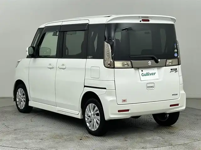 スズキ スペーシア カスタム Z 道央・札幌 2017(平29)年 11万km クリスタルホワイトP ・４WD/・寒冷地仕様/・純正メモリナビ/　CD／DVD／フルセグ／Bluetooth/・全方位モニター/・ETC/・ドライブレコーダー（VREC-DZ700D）/・両側パワースライドドア/・デュアルセンサーブレーキサポート/・レーンキープアシスト/・横滑り防止装置/・前席シートヒーター/・ミラーヒーター/・ステアリングスイッチ/・電動格納ウィンカーミラー/・ＨＩＤヘッドライト/・フォグライト/・純正フロアマット/・純正AW14インチ/・ドアバイザー/・スマートキー/・プッシュスタート/・スペアキー