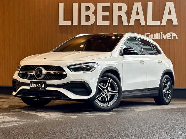 メルセデス・ベンツ ＧＬＡ２００ｄ 4マチック AMGライン 宮城県 2020(令2)年 3万km ポーラホワイト レーダーセーフティＰＫＧ　/ナビゲーションＰＫＧ　/パノラミックスライディングルーフ　/３６０°カメラ　/シートヒーター　/ＬＥＤヘッドライト　/キーレスゴー　/パワーバックドア　/アンビエントライト　/ワンオーナー