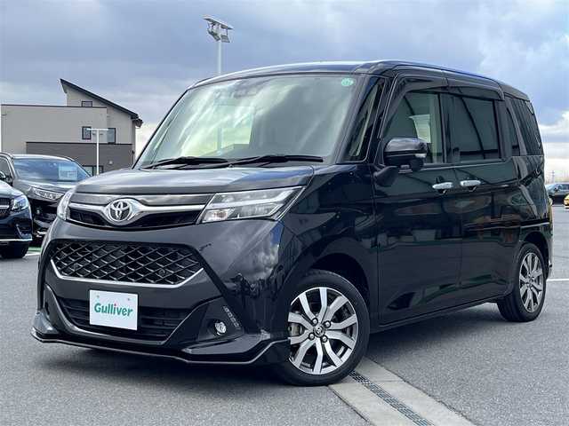 トヨタ タンク カスタムG－T 奈良県 2019(平31)年 2.8万km ブラックマイカメタリック 両側パワースライドドア　/Ｂｌｕｅｔｏｏｔｈ　/ＥＴＣ　/コーナーセンサー　/バックカメラ　/ＡＬＰＩＮＥナビ　/クルーズコントロール　/フルセグ　/シートヒーター　/衝突軽減システム　/レーンキープアシスト