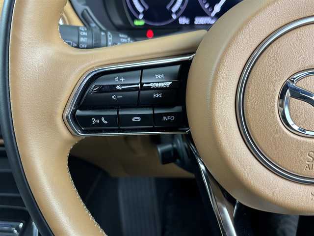 マツダ ＣＸ－６０ ＰＨＥＶ プレミアムスポーツ 佐賀県 2023(令5)年 2.3万km パール パノラマサンルーフ/純正ナビ（AM/FM/BT/フルセグTV）/全方位カメラ/BSM/デジタルインナー/ドライブレコーダー/ETC/ハンドルヒーター/全席シートヒーター/前席エアシート/シートメモリー/純正アルミホイール/純正フロアマット/パワーバックドア/テレビキャンセラー