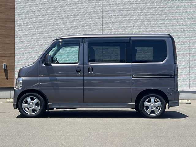 ホンダ バモス G 秋田県 2017(平29)年 4.4万km アドミラルグレーメタリック ４WD/５速MT/純正オーディオ（AM/FM/CD）/バックカメラ/純正フロアマット/純正ドアバイザー/パワーステアリング/パワーウィンドウ/レベライザー/保証書/取扱説明書/記録簿
