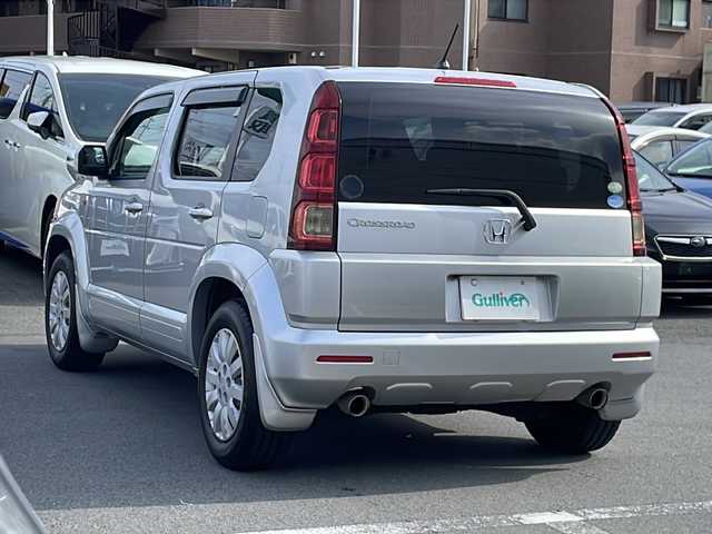ホンダ クロスロード 18L HDDナビエディション 静岡県 2009(平21)年 11.9万km アラバスターシルバーメタリック 純正ナビ/　フルセグTV/MSV/DVD/バックカメラ /ETC/キセノンライト/オートライト/純正マット、バイザー/ステアリングスイッチ