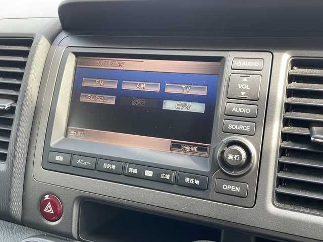 ホンダ クロスロード 18L HDDナビエディション 静岡県 2009(平21)年 11.9万km アラバスターシルバーメタリック 純正ナビ/　フルセグTV/MSV/DVD/バックカメラ /ETC/キセノンライト/オートライト/純正マット、バイザー/ステアリングスイッチ
