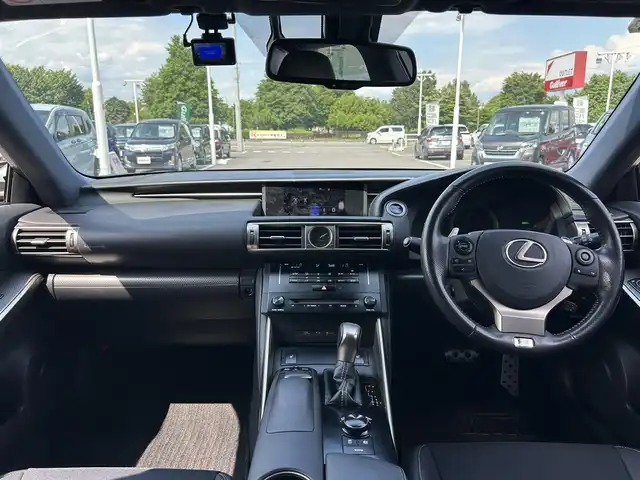 レクサス ＩＳ 300h Fスポーツ 栃木県 2014(平26)年 7.7万km ブラック 純正ナビ/フルセグTV/DVD/Bluetooth/USB/AUX/MSV/バックカメラ/ビルトインDSRC ETC/クルーズコントロール/黒ハーフレザーシート/パワーシート/シート/ステアリングヒーター/LEDオートライト/フォグランプ/前後ドライブレコーダー/パドルシフト/サイド/カーテンエアバッグ/ステアリングリモコン/クルーズコントロール