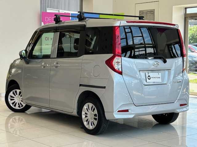 ダイハツ トール X SAⅡ 埼玉県 2018(平30)年 3万km ブライトシルバーメタリック スマートアシスト/ALPINE9インチナビ/　　CD/DVD/BT/フルセグTV/片側パワースライドドア/オートライト/アイドリングストップ/ドライブレコーダー/プッシュスタート/ETC/禁煙車