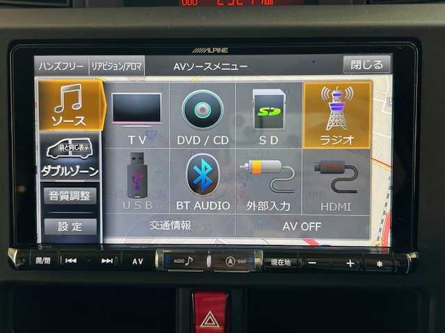 ダイハツ トール X SAⅡ 埼玉県 2018(平30)年 3万km ブライトシルバーメタリック スマートアシスト/ALPINE9インチナビ/　　CD/DVD/BT/フルセグTV/片側パワースライドドア/オートライト/アイドリングストップ/ドライブレコーダー/プッシュスタート/ETC/禁煙車