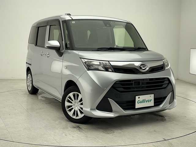 ダイハツ トール X SAⅡ 千葉県 2018(平30)年 3万km ブライトシルバーメタリック スマートアシスト/ALPINE9インチHDDナビ/　　CD/DVD/BT/フルセグTV/片側パワースライドドア/リアイージードアクローザー/オートライト/アイドリングストップ/社外ドライブレコーダー/プッシュスタート/ETC/禁煙車/ISOFIX