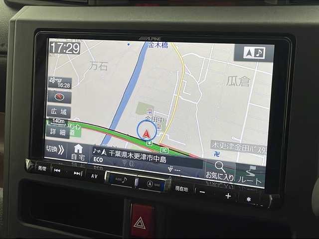 ダイハツ トール X SAⅡ 千葉県 2018(平30)年 3万km ブライトシルバーメタリック スマートアシスト/ALPINE9インチHDDナビ/　　CD/DVD/BT/フルセグTV/片側パワースライドドア/リアイージードアクローザー/オートライト/アイドリングストップ/社外ドライブレコーダー/プッシュスタート/ETC/禁煙車/ISOFIX