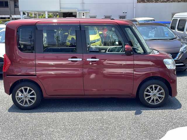 ダイハツ タント L SA Ⅲ 大阪府 2019(平31)年 2.1万km ワイン スマートアシストIII/・衝突回避支援ブレーキ機能/・衝突警報機能/・車線逸脱抑制機能/・誤発進抑制機能/・先行車発進お知らせ機能/・オートハイビーム/アイドリングストップ/純正ナビ/・Bluetooth