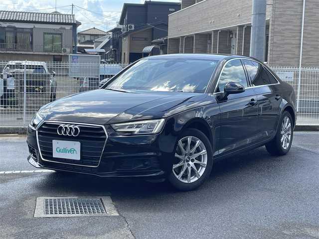 アウディ Ａ４ 2．0TFSI 福島県 2017(平29)年 5.4万km ミトスブラックメタリック 純正HDDナビ/CD/DVD/SD/BT/USB/フルセグTV/Bang & Olufsen サウンドシステム/ベージュレザーシート/パワーシート/シートヒーター/クルーズコントロール/クリアランスソナー/アイドリングストップ/ステアリングリモコン/パドルシフト/バックカメラ/オートライト/キセノンヘッドライト/プッシュスタート/フロアマット/ドライブレコーダー/ETC 2.0