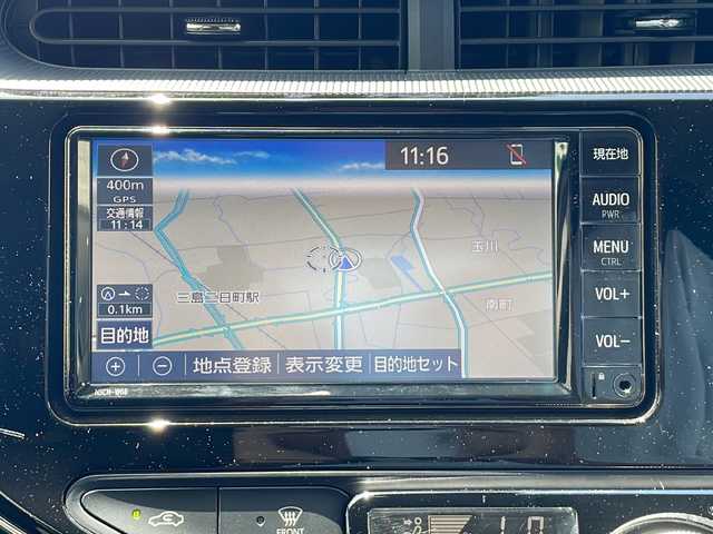トヨタ アクア S スタイルブラック 静岡県 2019(平31)年 1.3万km ホワイトパールクリスタルシャイン 純正ナビ/地デジTV/純正CD/Bluetooth/バックカメラ/セーフティセンス/オートハイビーム/ビルトインETC/スマートキー/保証書/取説