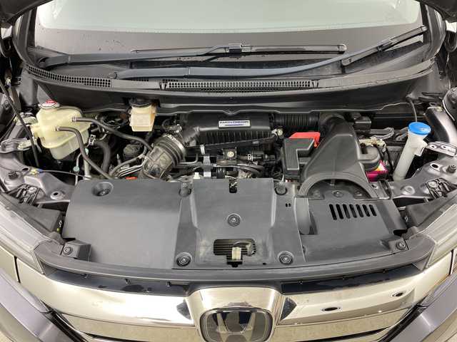 ホンダ ステップワゴン スパーダ クルスピセンシング 道央・札幌 2018(平30)年 3.8万km モダンスティールM ・４ＷＤ/ターボ/・寒冷地仕様/・10インチ純正ナビ/・BT&CD&DVD&SD&USB&フルセグTV/・AppleCarPlay&TVキャンセラー/・バックカメラ/・両側パワースライドドア/・純正フリップダウンモニター/・ホンダセンシング/・アダプティブクルーズコントロール/・衝突被害軽減ブレーキ/・パドルシフト/・ハーフレザーシート/・前席シートヒーター/・純正ドライブレコーダー/・ビルトインETC/・ＬＥＤヘッドライト/・オートライト/・フロントワイパーデアイサー/・ドアミラーヒーター/・保証書/・取扱説明書