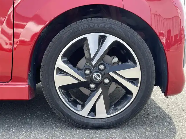 日産 デイズ ハイウェイスターG ターボ 茨城県 2021(令3)年 3.7万km 赤 純正ナビ/【TV・ラジオ・BT・SD・DISC・AUX】/全方位カメラ/ETC2.0/前方ドラレコ/前後コーナーセンサー/アイドリングストップ/オートライト/オートハイビーム/Fフォグ/LEDライト/ヘッドライトレベライザー/純正フロアマット/純正アルミホイール/横滑り防止装置/衝突被害軽減システム
