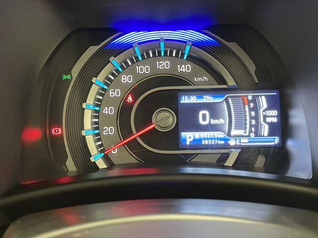 スズキ ハスラー HYBRID X 宮崎県 2020(令2)年 3.9万km バーミリオンオレンジ/ガンメタリック2トーン 禁煙車/衝突被害軽減ブレーキ/社外ナビTV/（ストラーダ/CN-RE06WD/CD/DVD/Bluetooth/フルセグTV)/社外バックカメラ/純正LEDオートライト/純正LEDフォグ/純正15インチアルミ/純正セキュリティアラーム/純正フロアマット/社外ドライブレコーダー/レーンディパーチャーアラート/クリアランスソナー/エネチャージ/オートエアコン/本革巻ハンドル/スマートキー/プッシュエンジンスタート/スペアキー/新車時保証書/取扱い説明書
