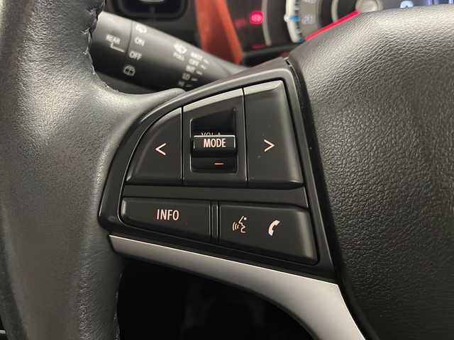 スズキ ハスラー HYBRID X 宮崎県 2020(令2)年 3.9万km バーミリオンオレンジ/ガンメタリック2トーン 禁煙車/衝突被害軽減ブレーキ/社外ナビTV/（ストラーダ/CN-RE06WD/CD/DVD/Bluetooth/フルセグTV)/社外バックカメラ/純正LEDオートライト/純正LEDフォグ/純正15インチアルミ/純正セキュリティアラーム/純正フロアマット/社外ドライブレコーダー/レーンディパーチャーアラート/クリアランスソナー/エネチャージ/オートエアコン/本革巻ハンドル/スマートキー/プッシュエンジンスタート/スペアキー/新車時保証書/取扱い説明書