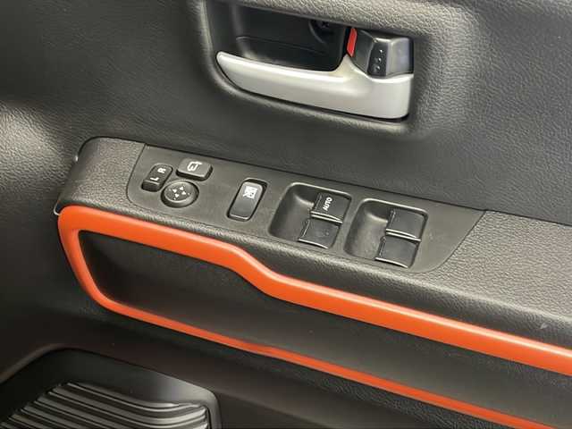 スズキ ハスラー HYBRID X 宮崎県 2020(令2)年 3.9万km バーミリオンオレンジ/ガンメタリック2トーン 禁煙車/衝突被害軽減ブレーキ/社外ナビTV/（ストラーダ/CN-RE06WD/CD/DVD/Bluetooth/フルセグTV)/社外バックカメラ/純正LEDオートライト/純正LEDフォグ/純正15インチアルミ/純正セキュリティアラーム/純正フロアマット/社外ドライブレコーダー/レーンディパーチャーアラート/クリアランスソナー/エネチャージ/オートエアコン/本革巻ハンドル/スマートキー/プッシュエンジンスタート/スペアキー/新車時保証書/取扱い説明書