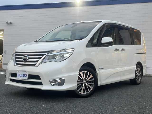 日産 セレナ HWS S HV Vセレ +Sefty 熊本県 2015(平27)年 7.1万km ブリリアントホワイトパール (株)IDOMが運営する【じしゃロン熊本店】の自社ローン対象車両になります。こちらは現金ご利用時の価格です。自社ローンご希望の方は別途その旨お申付け下さい。/純正ナビ（ＣＤ　ＤＶＤ　ＳＤ　フルセグＴＶ）　/バックカメラ　/ＥＴＣ　/両側パワースライドドア　/クルーズコントロール　/レーンキープアシスト　/エマージェンシーブレーキ　/Ｗエアバッグ　/プッシュスタート