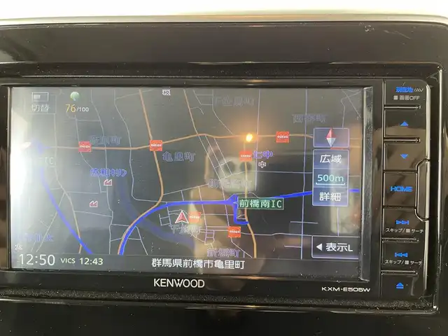 スズキ スペーシア カスタム HYBRID GS 群馬県 2021(令3)年 3.6万km ピュアホワイトP 純正メモリーナビ　左側パワースライド　運転席シートヒーター　アダプティブクルーズコントロール　ＬＥＤヘッドライト　フォグランプ　運転席シートヒーター　リアコーナーセンサー　衝突軽減ブレーキ　ESP フルセグTV　CD　DVD　Bluetooth ipod SD　横滑り防止　車線逸脱警報　ステアリングオーディオスイッチ　電動格納ウインカーミラー　保証書　取説　スペアキーｘ１