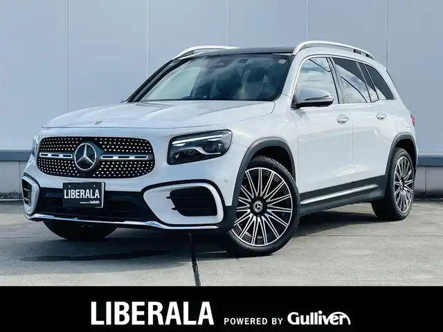 メルセデス・ベンツ Ｍ・ベンツ ＧＬＢ２００ｄ 4マチック AMGライン 東京都 2024(令6)年 1.3万km デジタルホワイト 純正OP前後ドライブレコーダー/純正ナビ/フルセグTV/Bluetooth接続/360°カメラ/ハーフレザーシート/シートヒーター/前席パワーシート/ワンオーナー/パワーバックドア/アダプティブクルーズコントロール/ブラインドスポットモニター/衝突被害軽減ブレーキ/レーンキープアシスト/アンビエントライト/ETC/サイドエアバック/カーテンエアバック
