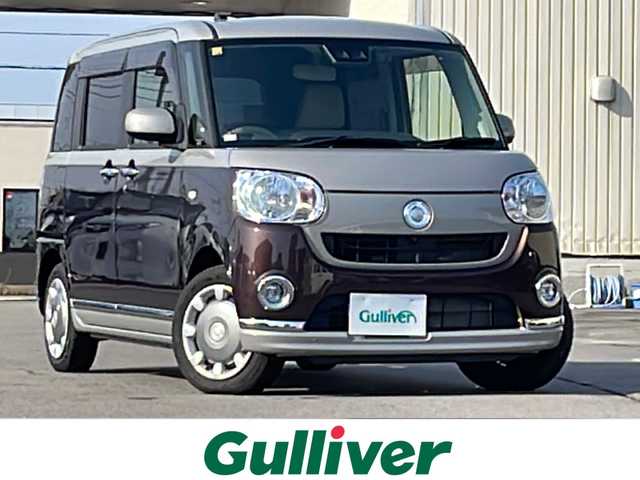 ダイハツ ムーヴ キャンバス X メイクアップ リミテッド SAⅢ 道北・旭川 2020(令2)年 5.6万km スムースグレーマイカメタリック/プラムブラウンクリスタルマイカ 2トーン /4WD//禁煙車//純正SDナビ//CD/DVD/SD/MSV/BT/USB/フルセグ//全方位カメラ//純正ホイール//衝突軽減ブレーキ//レーンキープ//アイドリングストップ//誤発進抑制//両側パワースライドドア//オートハイビーム//オートライト//LEDヘッドライト//フォグライト//ライトレベライザー//ドライブレコーダー//ETC//オートリトラミラー//純正フロアマット//ドアバイザー