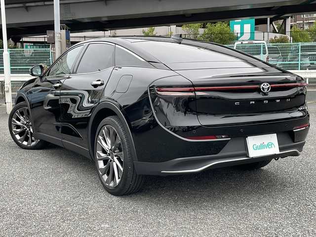 トヨタ クラウン クロスオーバー Z 東京都 2024(令6)年 1.4万km ブラック ワンオーナー/純正マルチメディア/Bluetooth/フルセグテレビ/全方位カメラ/クルーズコントロール/ムーンルーフ/プッシュスタート/パワーバックドア/ETC2.0/LEDヘッドライト/レザーシート/D/Nパワーシート/シートヒーター/エアーシート/デジタルインナーミラー/ハンドルヒーター/置くだけ充電/PCS/BSM