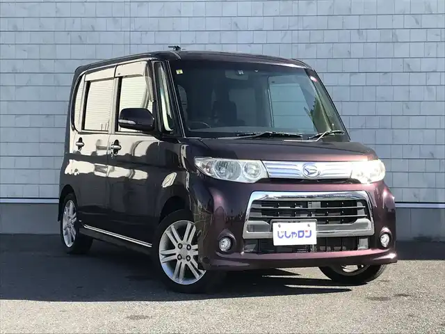 ダイハツ タント カスタム RS 栃木県 2012(平24)年 6万km ミスティックレッドクリスタルメタリック (株)IDOMが運営する【じしゃロン小山店】の自社ローン対象車両になります。こちらは現金ご利用時の価格です。/自社ローンご希望の方は別途その旨お申付け下さい。//禁煙車/純正ワンセグナビ/（CD/AM/FMラジオ）/スマートキー/ＥＴＣ/片側パワースライドドア/ドライブレコーダー/アイドリングストップ/電動格納ドアミラー/パワーウインドウ