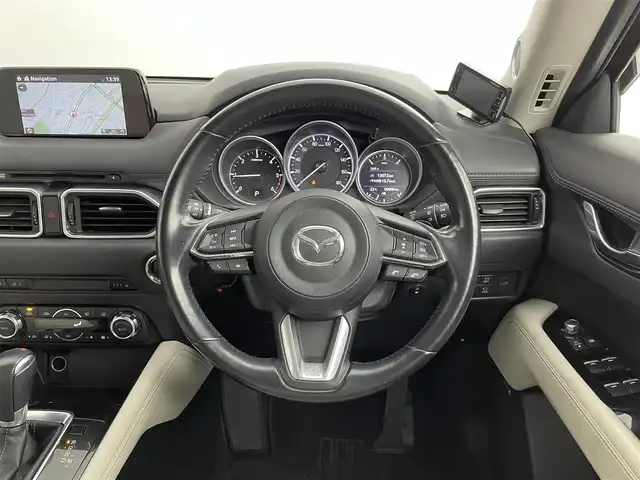 マツダ ＣＸ－５ XD Lパッケージ 道央・札幌 2018(平30)年 5.9万km ディープクリスタルブルーマイカ ・４WD/・サンルーフ/・メーカーナビ/　CD/DVD/SD/BT/フルセグ/・BOSEサウンド/・全方位カメラ/・ETC/・衝突軽減ブレーキ/・レーダークルーズコントロール/・レーンキープアシスト/・ブラインドスポットモニター/・HUD/・レザーシート/・パワーシート/・シートヒーター/・シートベンチレーション/・ステアリングヒーター/・パワーバックドア/・LEDヘッドライト/・フォグライト/・オートライト/・プッシュスタート/・スマートキー/・純正フロアマット/・ドアバイザー