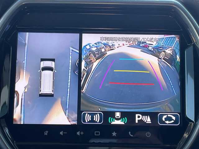 スズキ ハスラー Jスタイル ターボ 長野県 2021(令3)年 2.4万km クールカーキパールメタリック/ホワイト2トーンルーフ 禁煙車/４ＷＤ/ターボ/９インチ純正ナビ/Bluetooth Audio/フルセグテレビ/全方位カメラ/バックカメラ/ルーフレール/ビルトインＥＴＣ/追従クルーズコントロール/前席シートヒーター/ロッドホルダー/セーフティーサポート/・デュアルセンサーブレーキサポート/・誤発進抑制機能/・車線逸脱警報機能/・ふらつき警報機能/・先行車発進お知らせ機能/・標識認識機能/・ハイビームアシスト/革巻きステアリング/ステアリングスイッチ/ＬＥＤヘッドライト/フォグランプ/オートライト/オートマチックハイビーム/スマートキー/プッシュスタート/電動格納ミラー/社外１５インチＡＷ/純正フロアマット