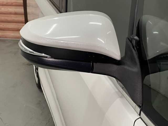 トヨタ エスクァイア Xi 愛知県 2018(平30)年 4万km ホワイトパールクリスタルシャイン AIS検査済み/【2502040694】/ワンオーナー/MTモード付/純正LEDヘッドライト/オートマチックハイビーム/片側パワースライドドア/ドライブレコーダー/純正SDナビ/フルセグテレビ/バックカメラ/USB入力端子/ETC/レーンキープアシスト/衝突被害軽減ブレーキ/クルーズコントロール/アイドリングストップ/ローダウン/18インチAW　シュタイナーLSV（社外）/SAILUN ATREZZO　225/40R18（社外）/フェンダーモール（社外）/社外パーツ取付有