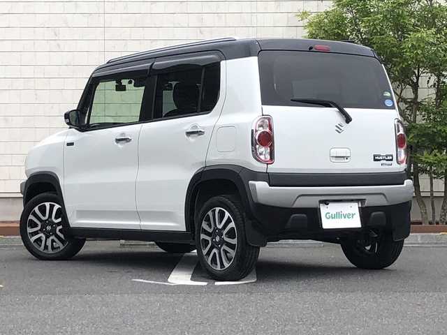 スズキ ハスラー Jスタイル Ⅲ 愛媛県 2018(平30)年 6.2万km ピュアホワイトパール/ブラック2トーン デュアルカメラブレーキサポート/・衝突軽減ブレーキ/・レーンキープアシスト/社外メモリナビ(AVIC-RZ802)/・AM/FM/CD/DVD/Bluetooth/MSV/・フルセグTV/ハーフレザーシート/・前座席シートヒーター/ビルトインETC/前後ドライブレコーダー/純正15インチアルミホイール/LEDオートヘッドライト/スマートキー&プッシュスタート/革巻きステアリング/ステアリングスイッチ