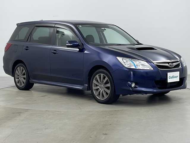 スバル エクシーガ 2．0GT 道央・札幌 2009(平21)年 5.3万km リーガルブルーパール ・4WD/・社外ナビTV&BT&CD&DVD/・バックカメラ/・革巻きステアリング/・ハーフレザーシート/・フロントワイパーデアイサー/・ドアミラーウィンカー/・ドアミラーヒーター/・ETC/・社外アルミ付サマータイヤ17インチ積込/・横滑り防止