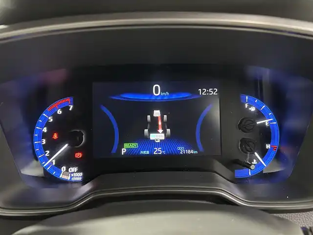 トヨタ カローラツーリング ハイブリッド ダブルバイビー 大阪府 2022(令4)年 2.2万km ブラックマイカ 純正ディスプレイオーディオ バックカメラ ETC ハーフレザー シートヒーター ステアリングヒーター 衝突軽減 レーダークルコン クリアランスソナー トヨタセーフティセンス スマートキー