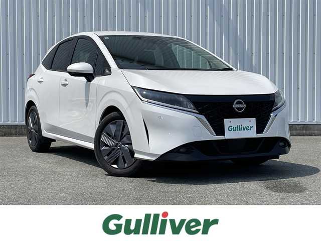 日産 ノート X 福岡県 2023(令5)年 1.1万km ピュアホワイトパール 日産コネクトナビ/アラウンドビューモニター/プロパイロット/エマージェンシーブレーキ/フルセグＴＶ/スマートインナーミラー/ＬＥＤヘッドライト/ＥＴＣ２．０/ＳＯＳコール/Ｂｌｕｅｔｏｏｔｈ/ＨＤＭＩ