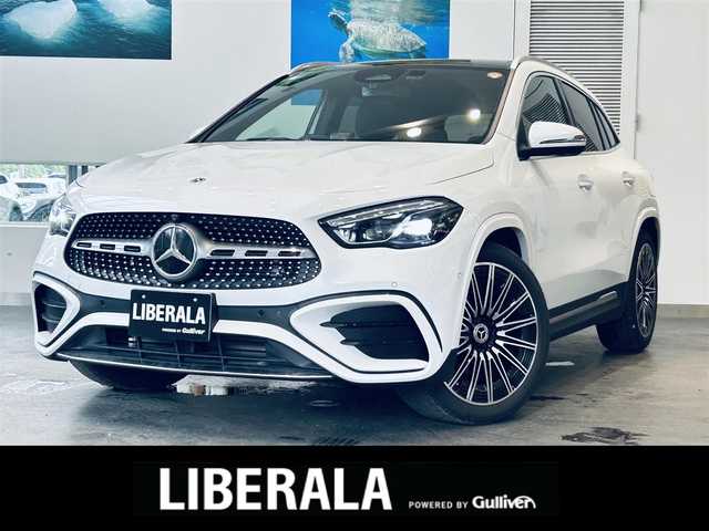 メルセデス・ベンツ Ｍ・ベンツ ＧＬＡ２００ｄ 4マチック AMGライン 大阪府 2024(令6)年 1.1万km デジタルホワイト アドバンスドP/レーダーセーフティP/HUD/サンルーフ/ACC/ハーフレザー/メモリ付きパワーシート/シートヒーター/純正ナビ/TV/360度カメラ/純正20インチAW/LEDヘッドライト/アンビエントライト/電動リアゲート/ブルメスター/ブラインドスポット/ワイヤレス充電