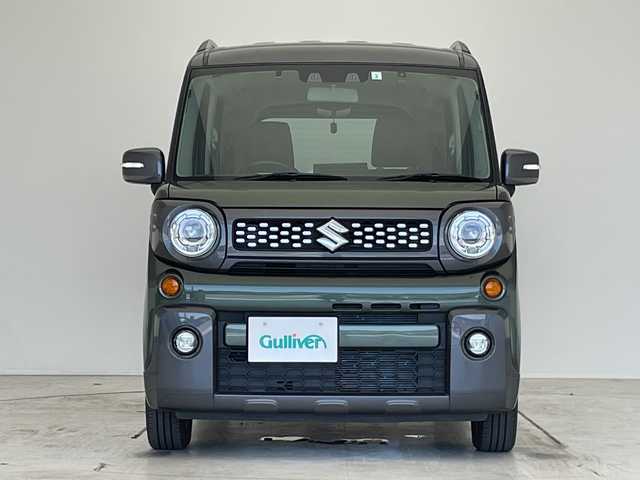 スズキ スペーシア ギア HYBRID XZターボ 愛知県 2021(令3)年 7.6万km クールカーキパールメタリック/ガンメタリック2トーン レーダークルーズコントロール/9型ナビ/フルセグTV/両側電動スライドドア/前席シートヒーター/衝突軽減ブレーキ/純正14インチAW/パドルシフト/ルーフレール/ETC/スマートキー/プッシュスタート