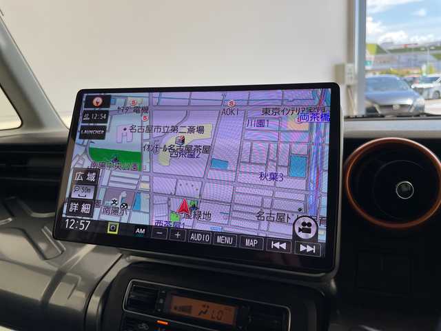 スズキ スペーシア ギア HYBRID XZターボ 愛知県 2021(令3)年 7.6万km クールカーキパールメタリック/ガンメタリック2トーン レーダークルーズコントロール/9型ナビ/フルセグTV/両側電動スライドドア/前席シートヒーター/衝突軽減ブレーキ/純正14インチAW/パドルシフト/ルーフレール/ETC/スマートキー/プッシュスタート
